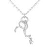 [U-Treasure] Official Fantastic Beasts Bowtruckle Necklace, Silver, Gift