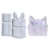 Food Grade Silicone Rabbit Mold Safe for Making Decorative Storage Containers and Childrens Play Items