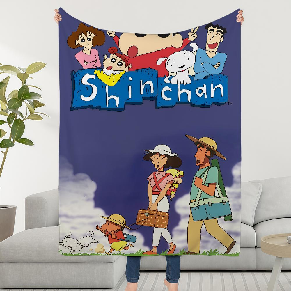 Blanket Throw Super Cosy Plush Living Room C-ChanS Sofa C-CrayonS Couch Childish S-ShinS Birthday Gifts