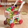 20PCS/Set Shopping Cart Toy Set Simulation Pretend Shopping Playset Toy  Boys Girls Gift
