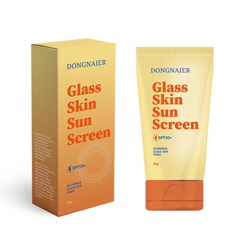 Moisturizing Anti-UV Sunscreen Cream for Brightening Skin Tone & Facial Protection