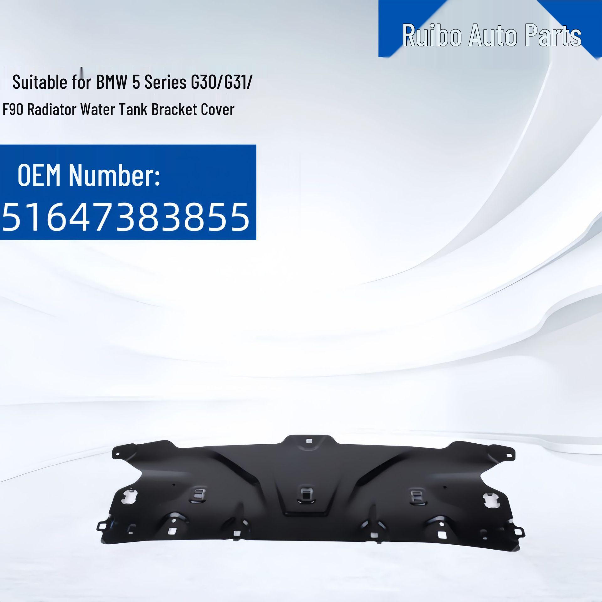 

BMW 5 Series (2017-2020) G30/G38/G31 Radiator Upper Cooling Cover Water Tank 51647383855 Ruibo