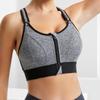 Women Sports Bra Plus Size Women Sports Bra Sexy Yoga Vest Front Zipper Adjustable Strap Shockproof Fitness Athletic Bralette Women Lingerie