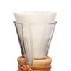 CHEMEX Coffee Maker 3-Cup Bonded Filter Paper, 100 Sheets (FP-2)