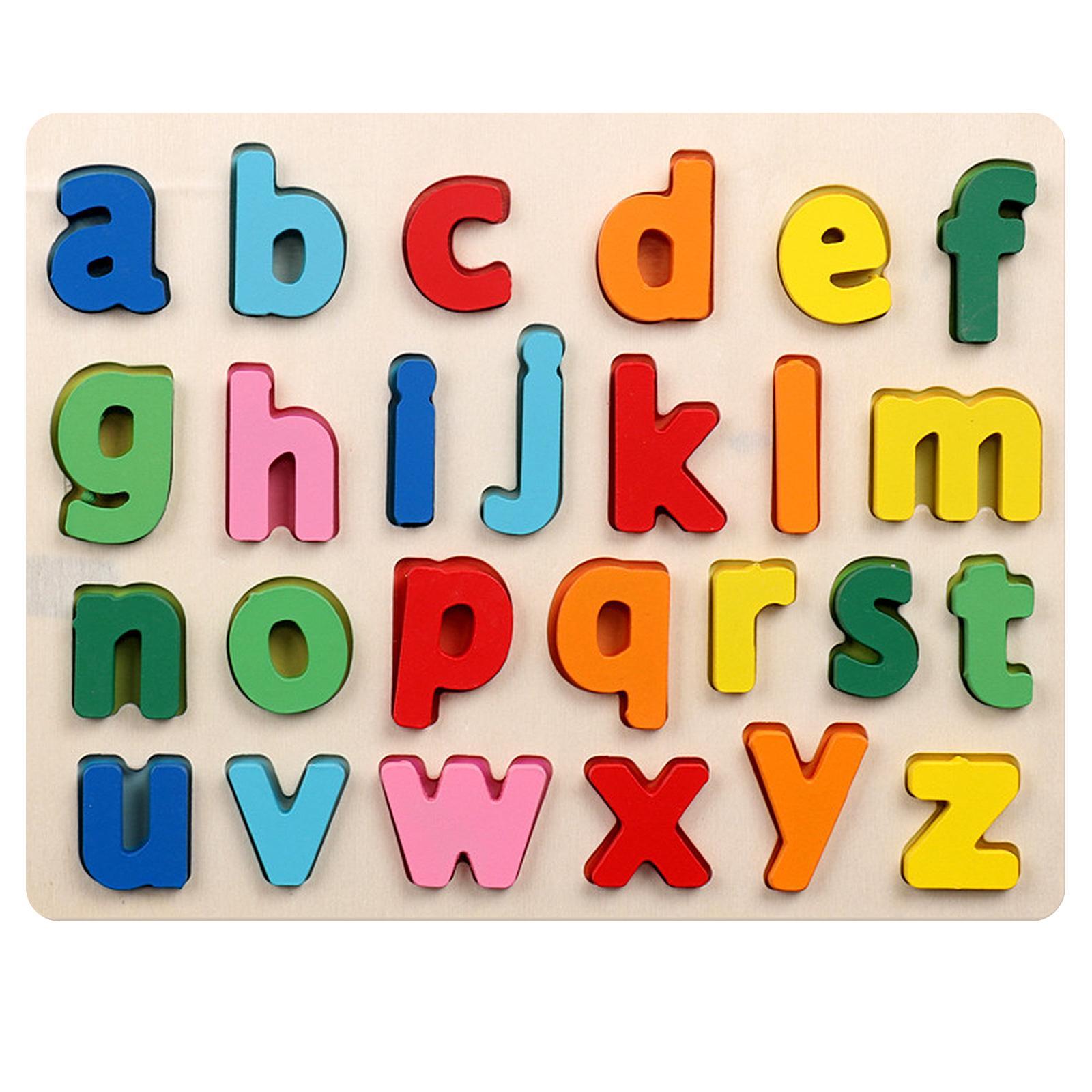 

Деревянные головоломки с буквами алфавита и числами для детей, головоломки с буквами алфавита и числами, обучающие игрушки, подарки