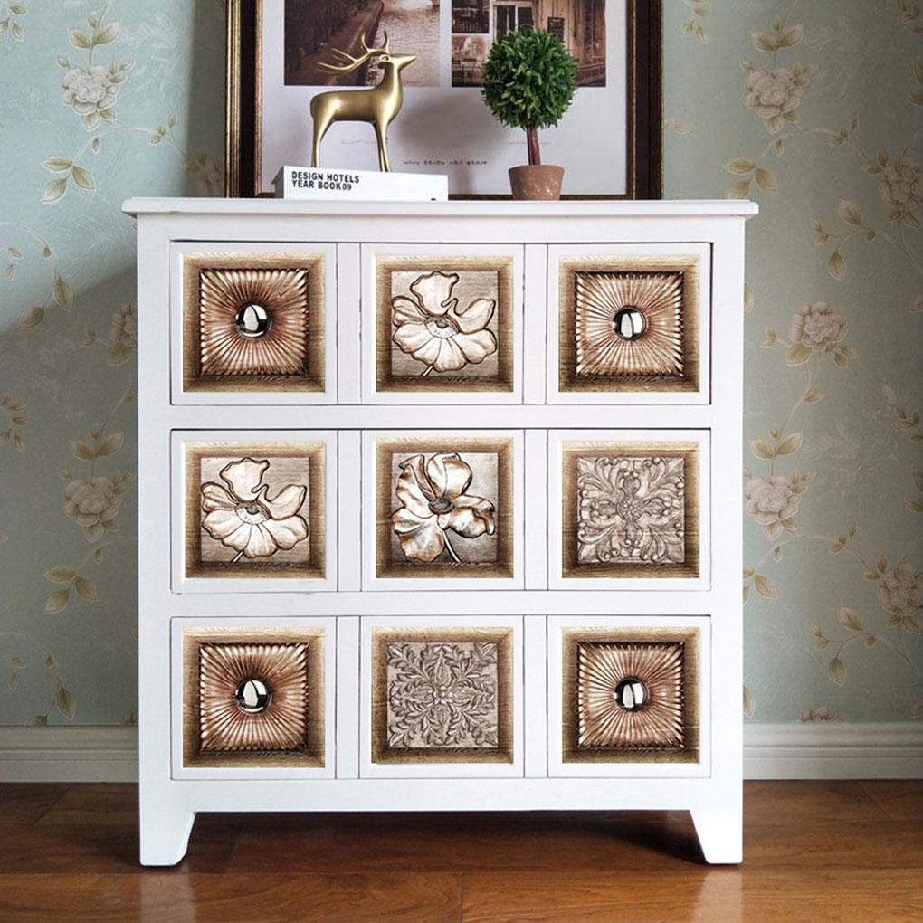 Płytka Ścienna Naklejka Ścienna Kwiatowa Mural Naklejka na Płytki Wodoodporna Samoprzylepna Naklejka na Płytki