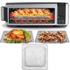 Stainless Steel Air Fryer Grill Tray Square Oven Baking Basket  Home