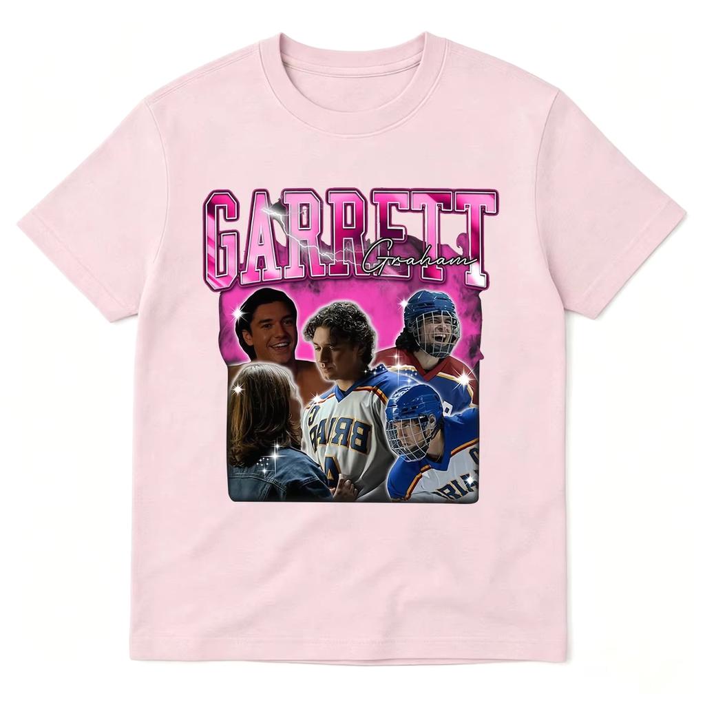 2026 Sommer Heißer Verkauf Außerhalb des Campus Garrett Graham Grafik T-Shirts Briar University Eishockey T-Shirt Unisex Lässig Outdoor Baumwoll-T-Shirt