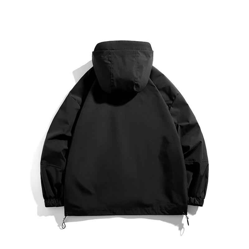 Streetwear Men's Waterproof Jacket 2025 Autumn New Breathable Fishing Camping Windproof Windbreaker Jackets Unisex Men Clothing