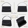 PAOIXEEL Women's Formal Bag, Black, Perfect for Weddings, Entrance Ceremonies, and Funerals, Lightweight and Large Capacity