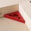 Triangle RulerProtractor Woodworking 45/90 Degree Right Angled Carpentry Square
