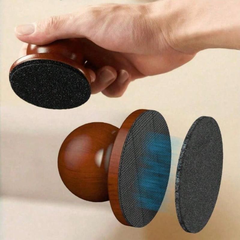 1pc Wooden Pet Nail File, Dog Grooming Tool ,Household Detachable Claw Grinder Nail Scraper,Abrasive Can Be Replaced