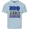 Independence Day BBQ Funny Beer 4th July Unisexs Light Cotton TShirt