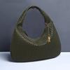 Hand-Woven Retro Single Shoulder Underarm Women'S Bag Fashion Trend Portable Oblique Span Women'S Bag