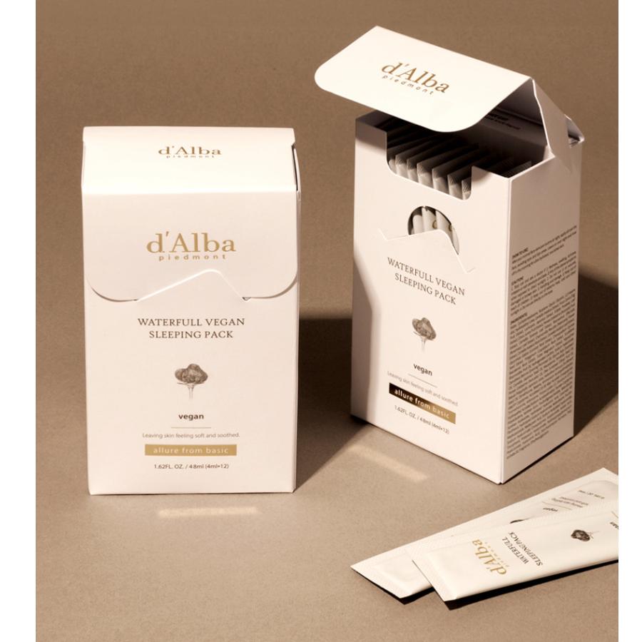 d’Alba Waterfull Vegan Sleeping Pack 1BOX (4ml 12pcs)