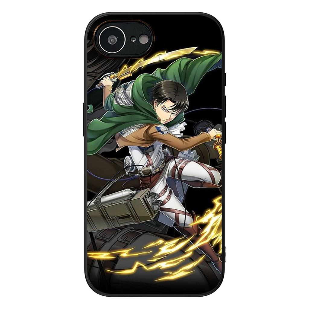 Levi Eren Jaeger Attack On Titan Phone Case for Samsung Galaxy A04 J7 J5 J2 Prime J8 A01 A02 A03  A42 M06 M16 M56 M23 G57 Cover