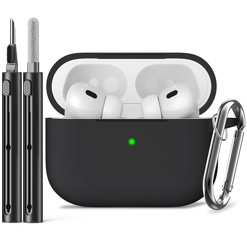 

Inesore AirPods Pro 2nd generation exclusive MagSafe correspondence silicone protective cover, air pods professional case Wireless charging possible