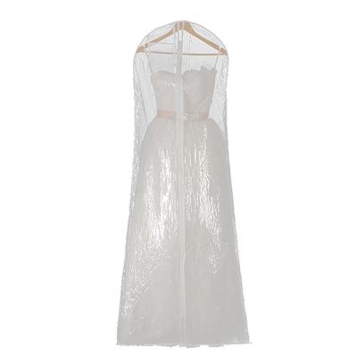 Hochzeit Transparente Hülle Aufbewahrungstasche Staubdicht Wasserdicht Feuchtigkeitsbeständig Brautkleid