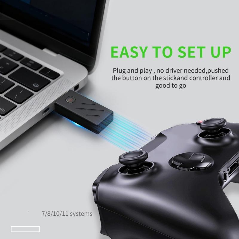 Quick Plugs & Play USB Adapter Lag Easy Operation & Broad Compatibility Gaming Accessories Easy to Use for Gaming Use