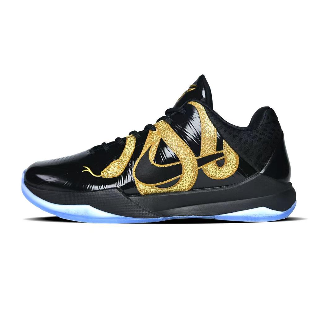 Nike Zoom Kobe 5 Low Top Basketball Shoes Men's Black IB4481-500(team741-)