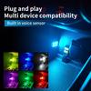 Portable Car Ambient Light LED Without Modification In Car Computer USB Small Night Light Car Decoration Light Multi-purpose
