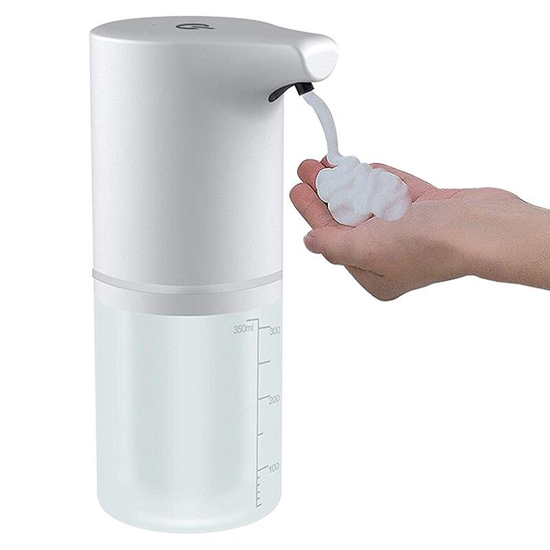 

350ml USB Foam Soap Dispenser Battery Auto Touch Touchless USB Sensor Manual Charging Hand Wash Washing Fluid | Liquid Soap Dispensers