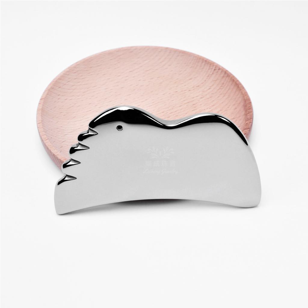 Wing Shaped Terahertz Stone Gua Sha Facial Tool for SPA Acupuncture Trigger Point Deep Tissue Massage Scraping Tool for Back Legs Arms