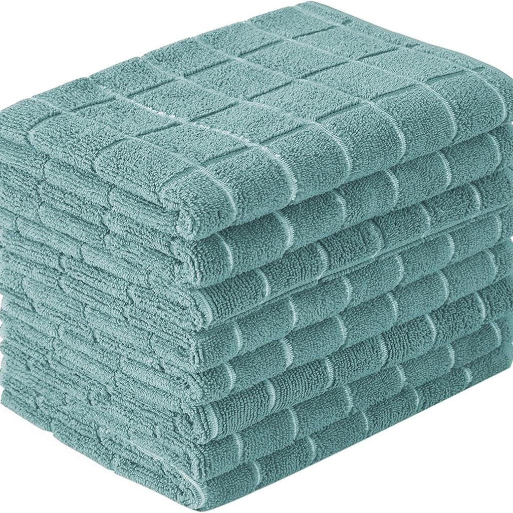 Barista Bar Towel Coffee Machine Milk Tea Shop Special Rag Suction Cleaning Cloth White Small Square Towel Hand Towel