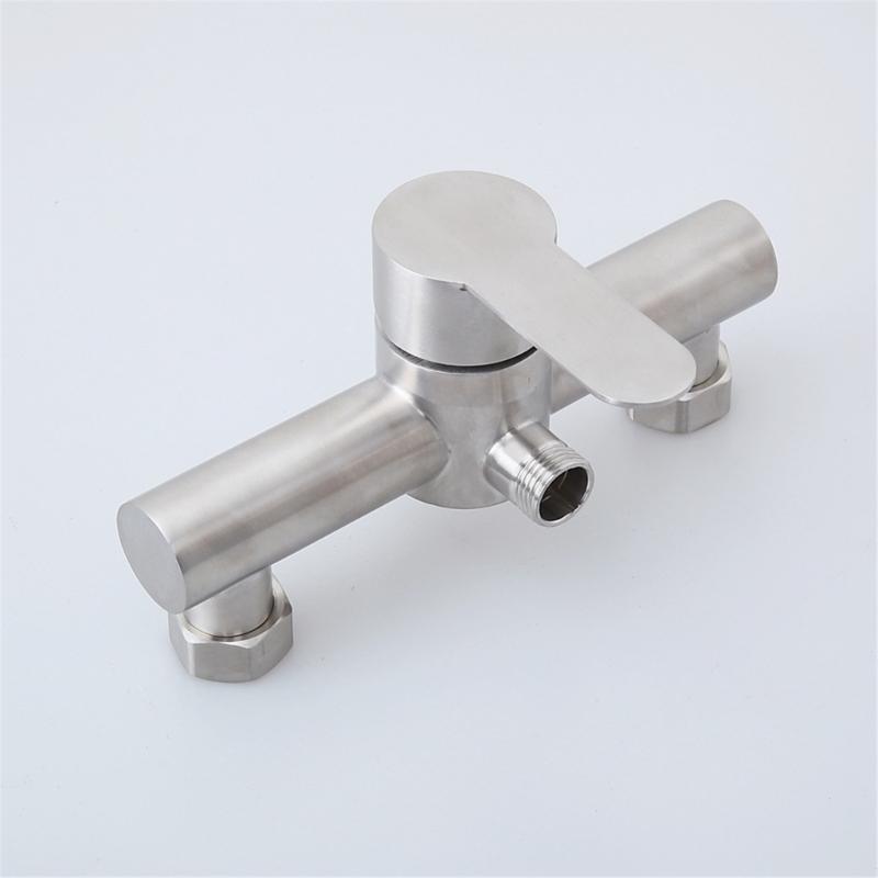 Wall Mounted Bath Mixer Tap Bathroom Bath Shower Single Lever Mixer Tap Single Handle Faucet for Cold and Hot Water