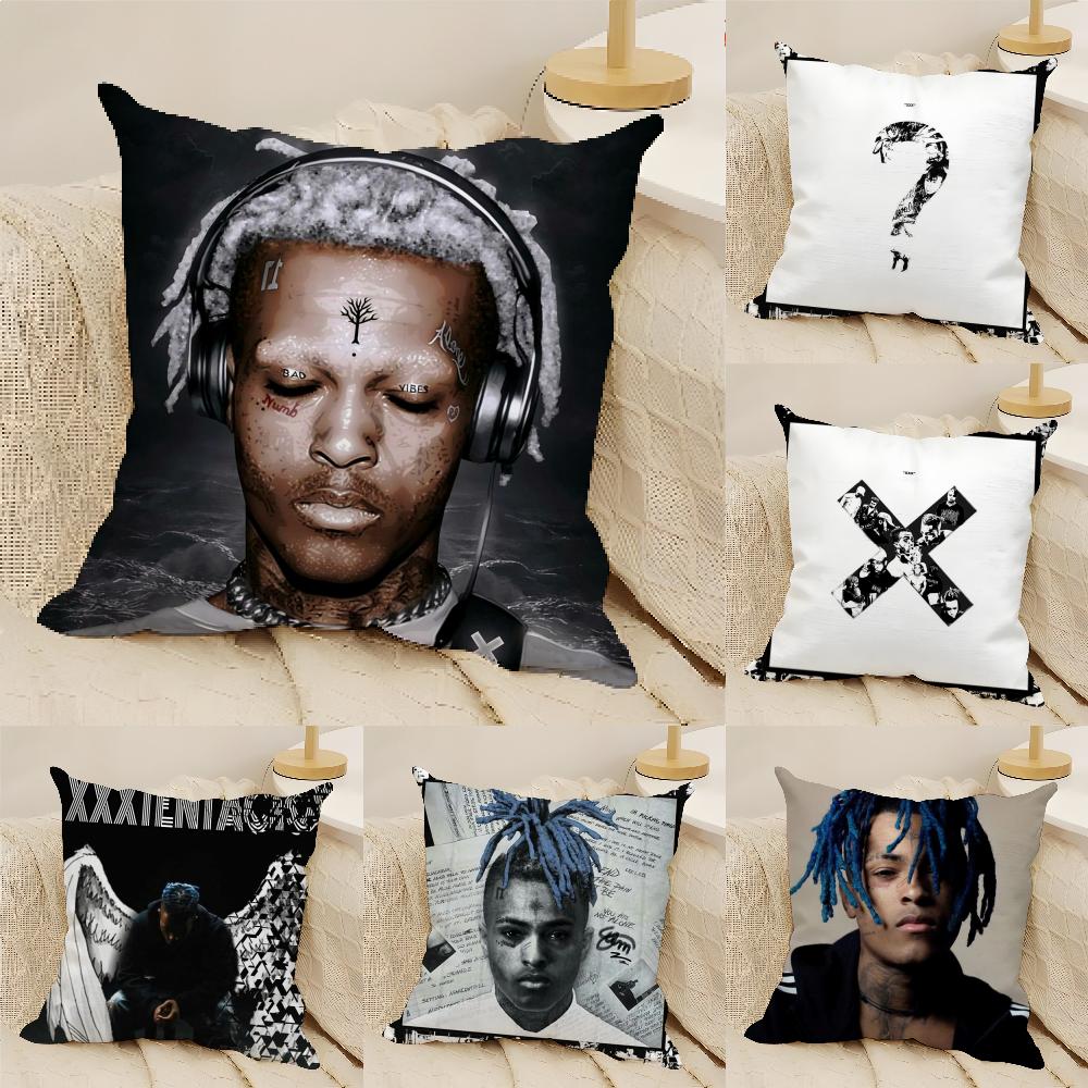 X-Xxxtentacion Pillow Case Linen Cushion Covers For Decorative Sofa Home Pillows Case Car Chair Pillows Cases