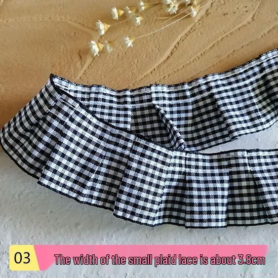 Material organza din dantelă neagră pentru îmbrăcăminte și accesorii DIY - Decorare decolteu și tiv fustă