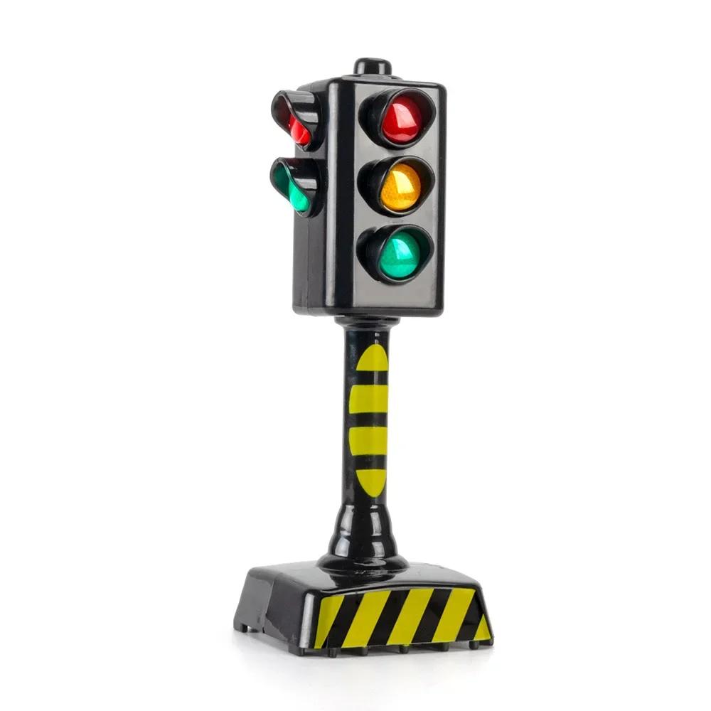 

Children s sound light traffic light model toys sound and light up early childhood education traffic signal model logo