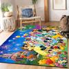 1pc Mickey Mouse Carpet Area Rug, Bedroom, and Playroom Durable, Stain-Resistant, and Easy To Clean, Living Room
