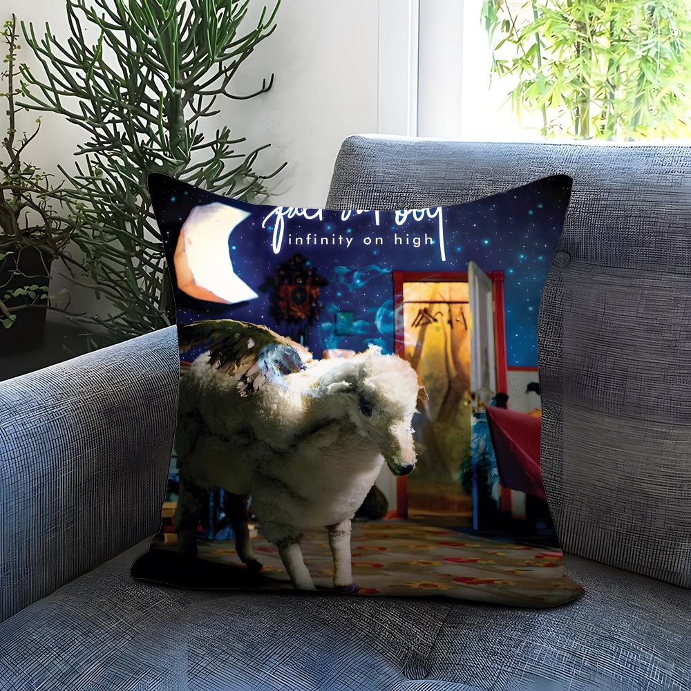 Popular Fffall Out Boyew Cushion Cover Comfortable Reversible Pillow Cover Ideal for Car Sofa Bedroom Beyond