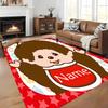 Custom personalization Monchich Area Rug - Perfect For Kitchen, Bathroom,Laundry Room Decor Large Size Available,Gift All Seasons