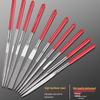 Diamond File Set: Fine Steel Metal Alloy Assorted Files