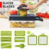 14 In 1 Multifunctional Vegetable Chopper Onion Chopper Handle Food Grate Food Chopper Kitchen Vegetable Slicer Dicer Cut
