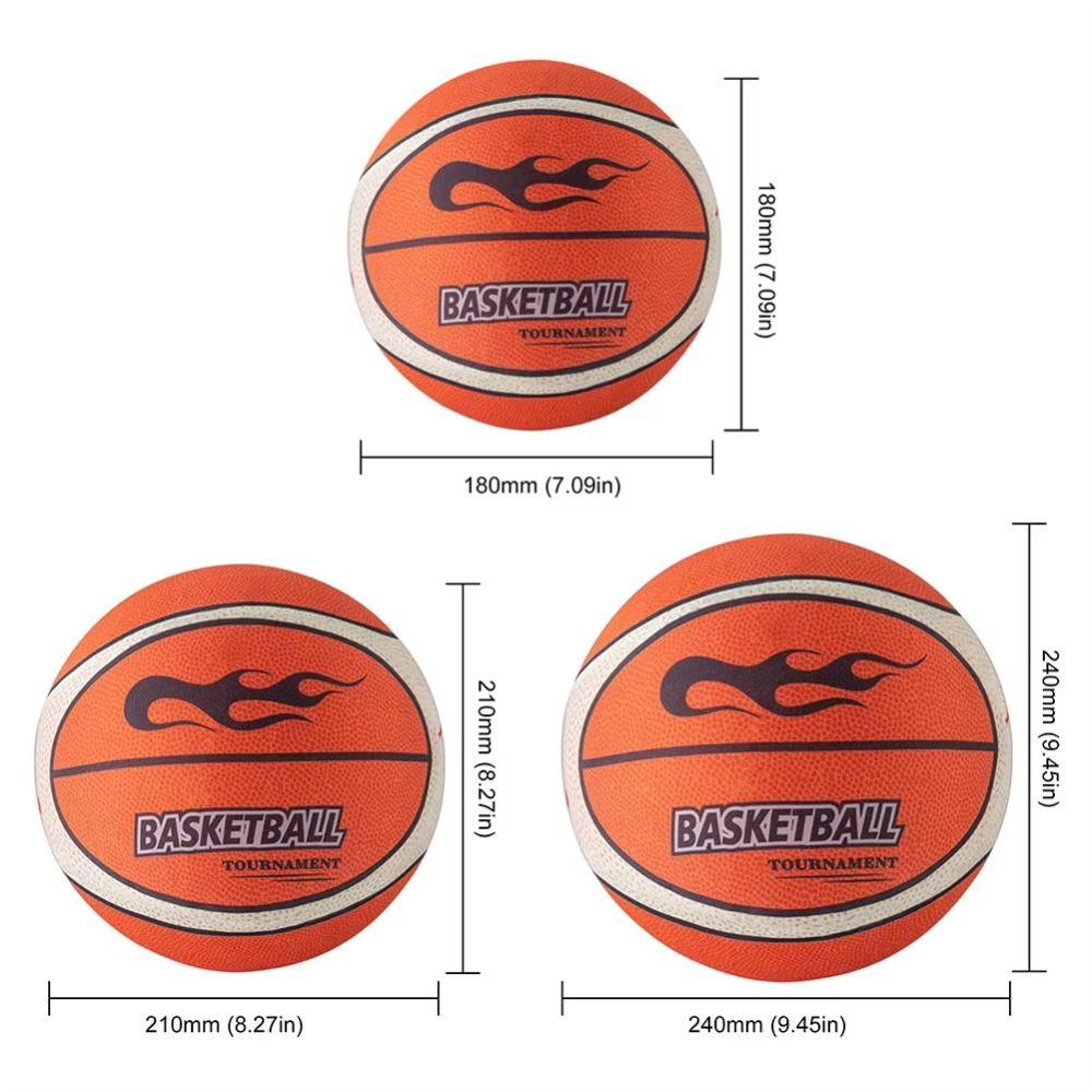 High Elasticity Silent Bouncing Basketball Low Decibel Elastic Practice Ball  Birthday Gift