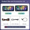 Linux Touch Screen for Mercedes Benz C Class W204 S204 2011-2012 Multimedia Wireless Carplay Android Auto Mirroring Player