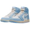 Jordan Air Jordan 1 Slip Resistant Abrasion Resistant High top Vintage Basketball Shoes Unisex Blue FD2596-102