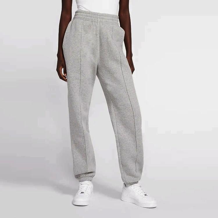 Nike Women's Sportswear Collection Essential Fleece Trousers Dark Grey Heather/White BV4089-063