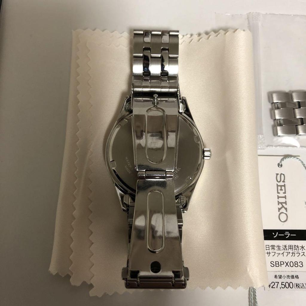 [USED] SEIKO SELECTION SOLAR SBPX083 Working