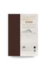 Satin fitted sheet 140x200x25, brown_18, matex