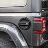   Aluminum Alloy ABS Gas Fuel Oil Tank Cap Cover With Lock For Jeep Wrangler JL 2018 Up  Car Exterior Accessories