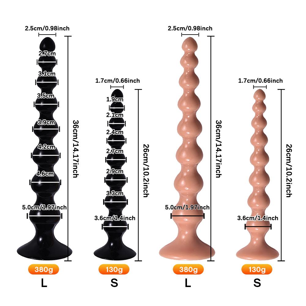 Duże kulki analne korki długie kulki analne Butt Plug zabawki erotyczne dla dorosłych dla kobiet mężczyzn gej odbytu Masturbator Expander Buttplug