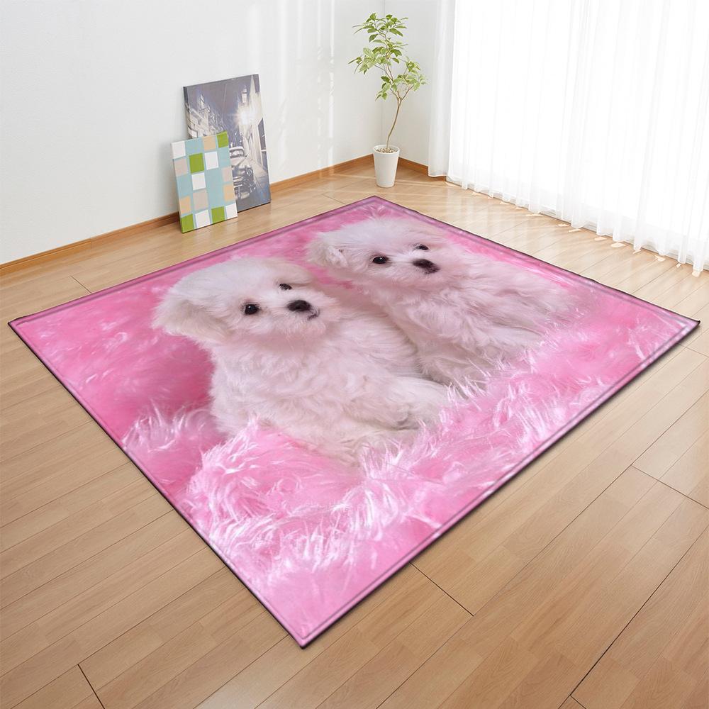 Animal Carpet Feather Wind Bedroom Floor Mat