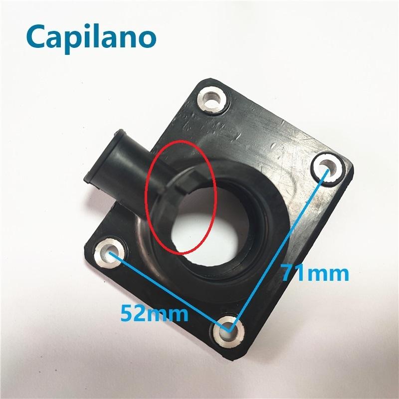 motorcycle / scooter DT175 carburetor intake interface pipe joint manifold for yamaha 175cc DT 175 fuel system spare parts