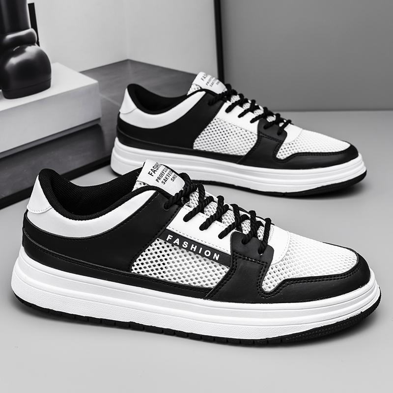 Fashion Shoes For Men Mesh Breathable Canvas Sneakers Male Summer Walking Sneakers