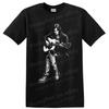 Neil Young Guitarist Silhouette T Shirt Classic Rock Music Fan Concert Tee Art