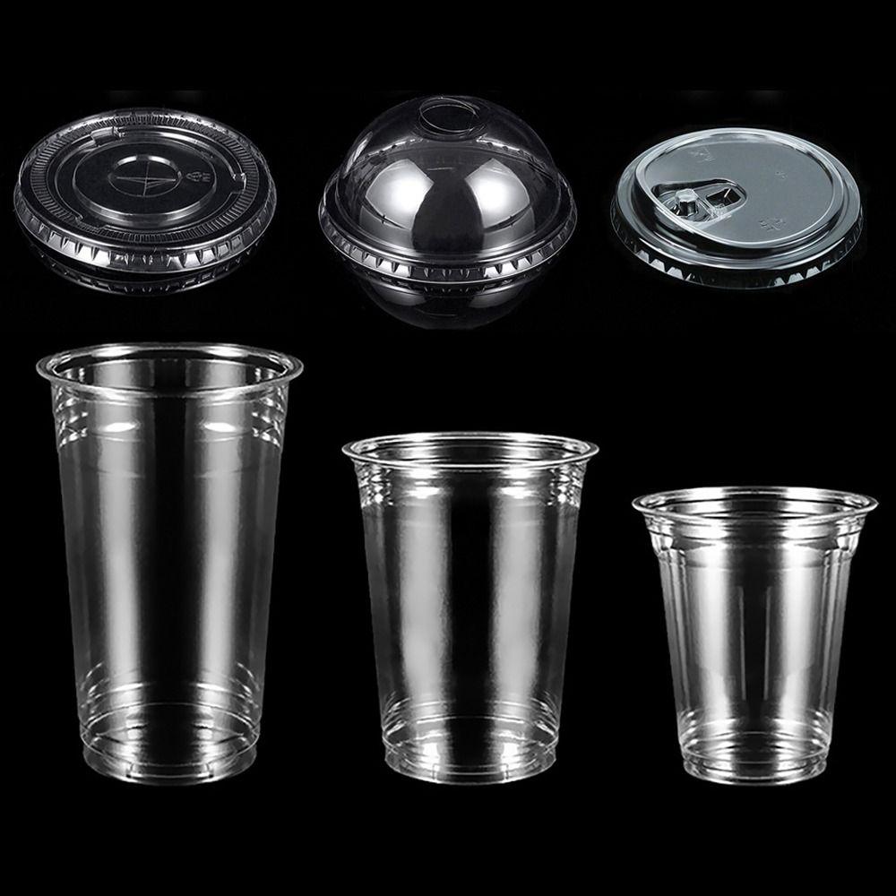 95mm Cup And Lids Plastic Disposable Cup High Quality Juice Cup